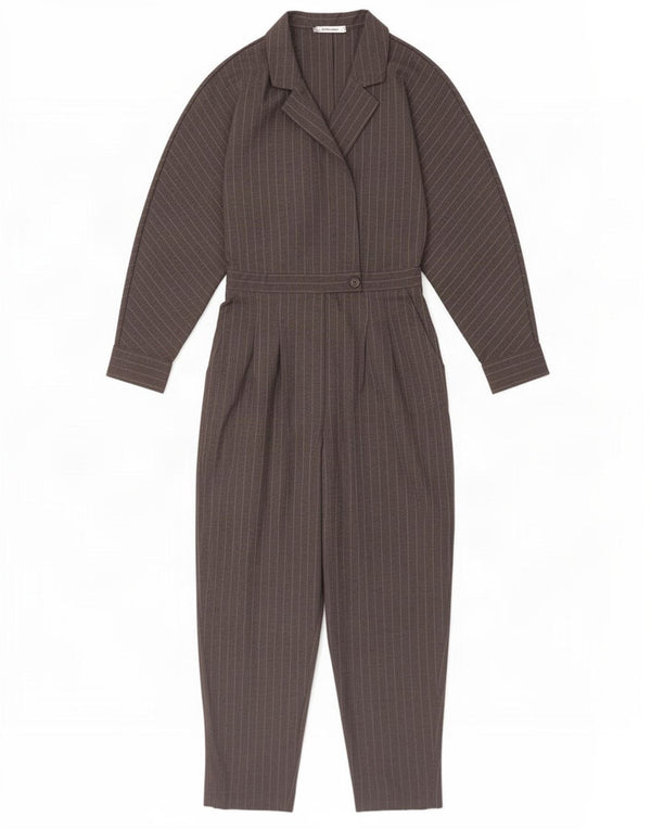 Tuta a maniche lunghe da donna Zara UK 6 XS Gessata grigia