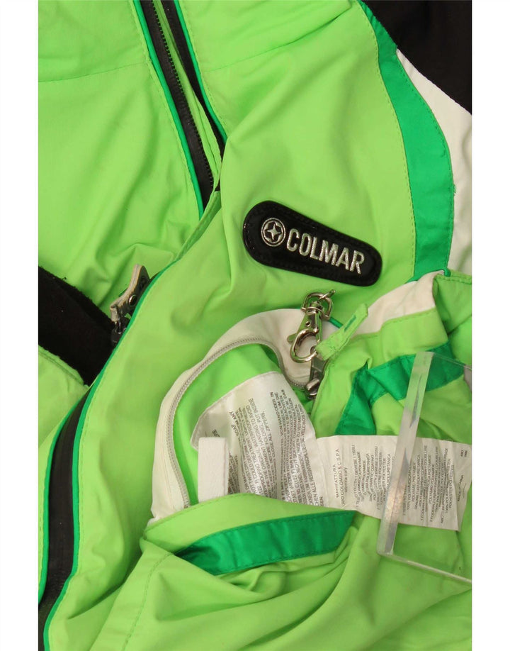 Giacca da sci oversize con cappuccio da donna Colmar IT 40 XS Green Colourblock