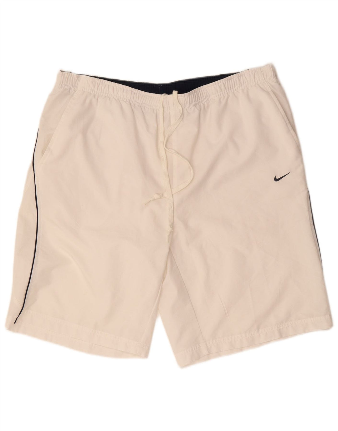 Pantaloncini sportivi da uomo Nike Large bianchi in poliestere
