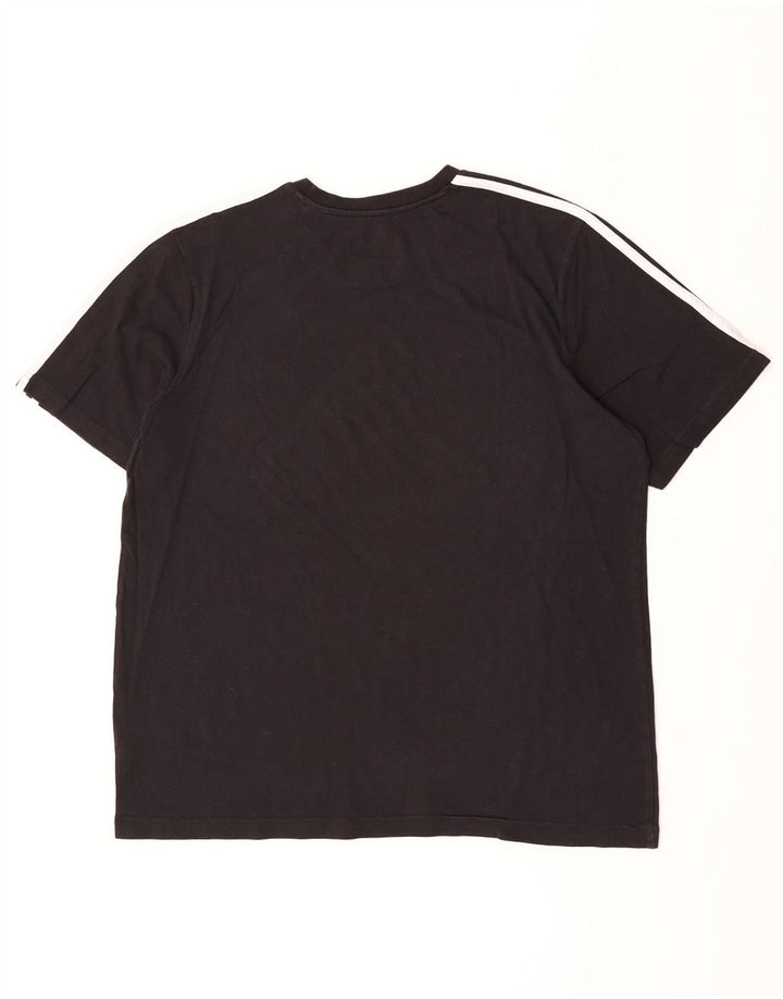 T-shirt da uomo ADIDAS Top XL in cotone nero