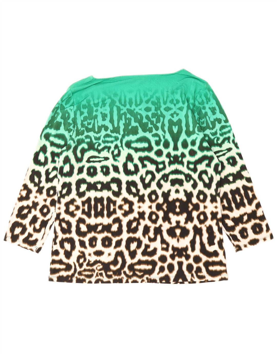 Camicetta da donna Calvin Klein Top UK 16 grande stampa animalier multicolore