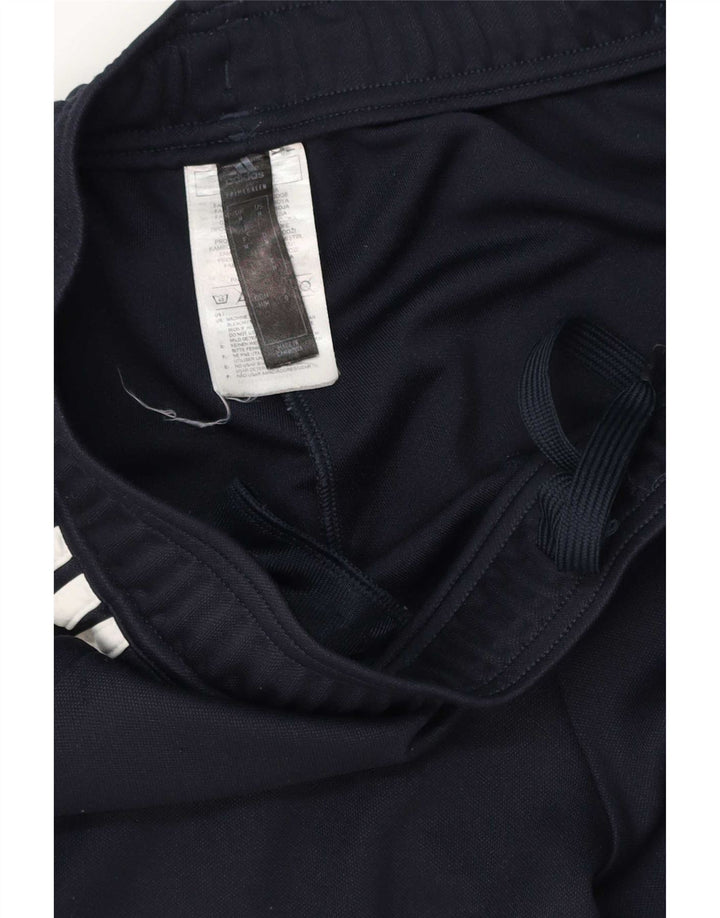 Adidas Mens Aeroready Tracksuit Trousers Medium Navy Blue Polyester