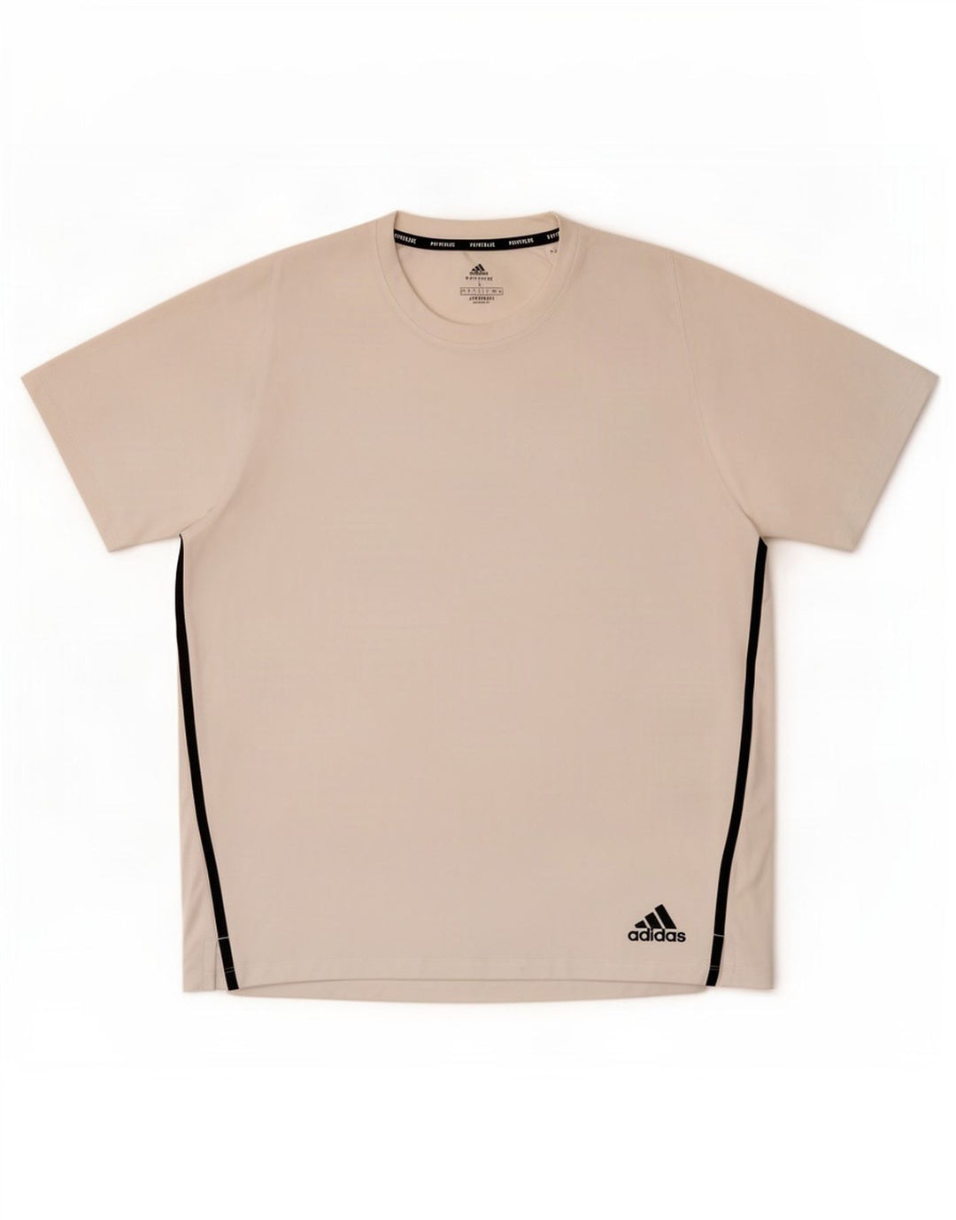 T-shirt Adidas Aeroready da uomo, grande, in poliestere bianco