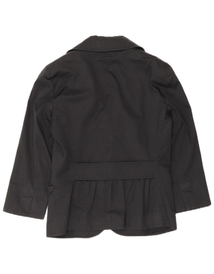 Giacca blazer da donna a 3 bottoni con maniche a 3/4 Max & Co. UK 6 XS cotone nero