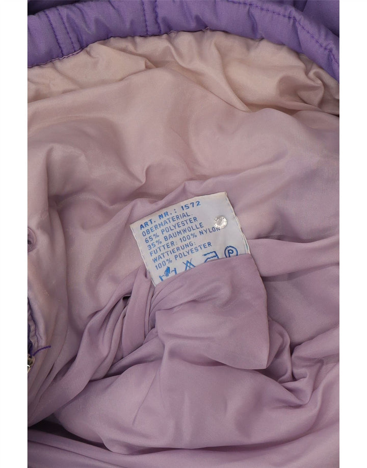 Cappotto imbottito da donna Univers EU 42 Large Viola Poliestere