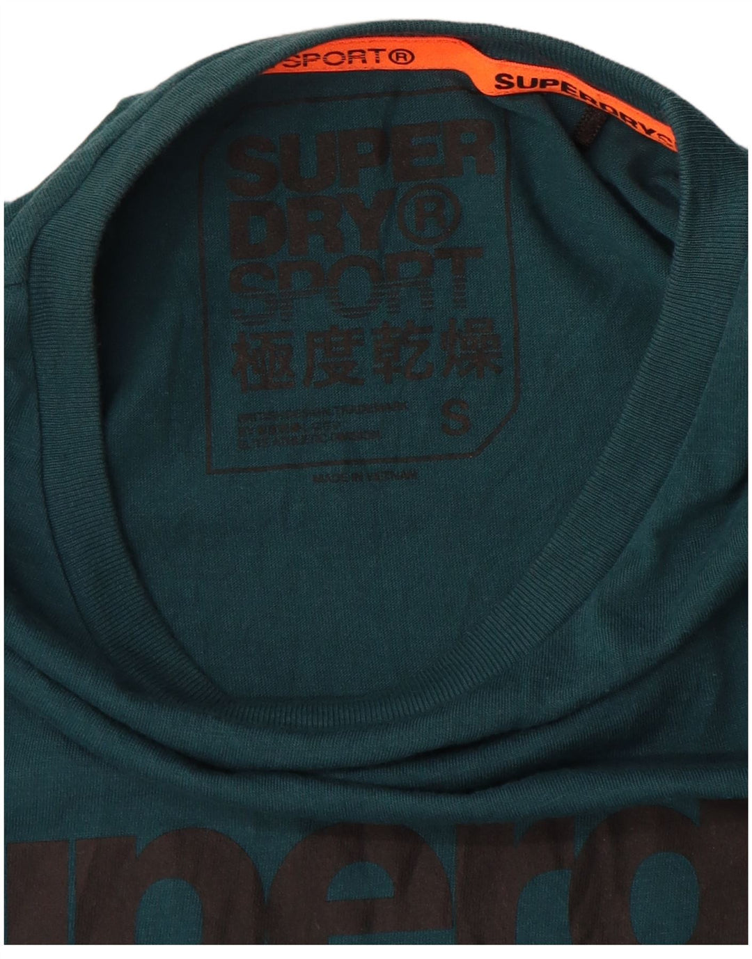 T-shirt grafica da uomo Superdry Top piccola verde