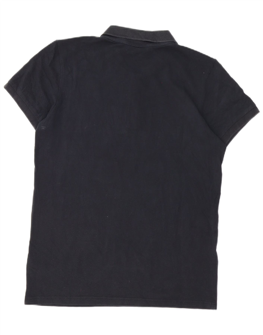Polo Adidas da uomo in cotone nero medio