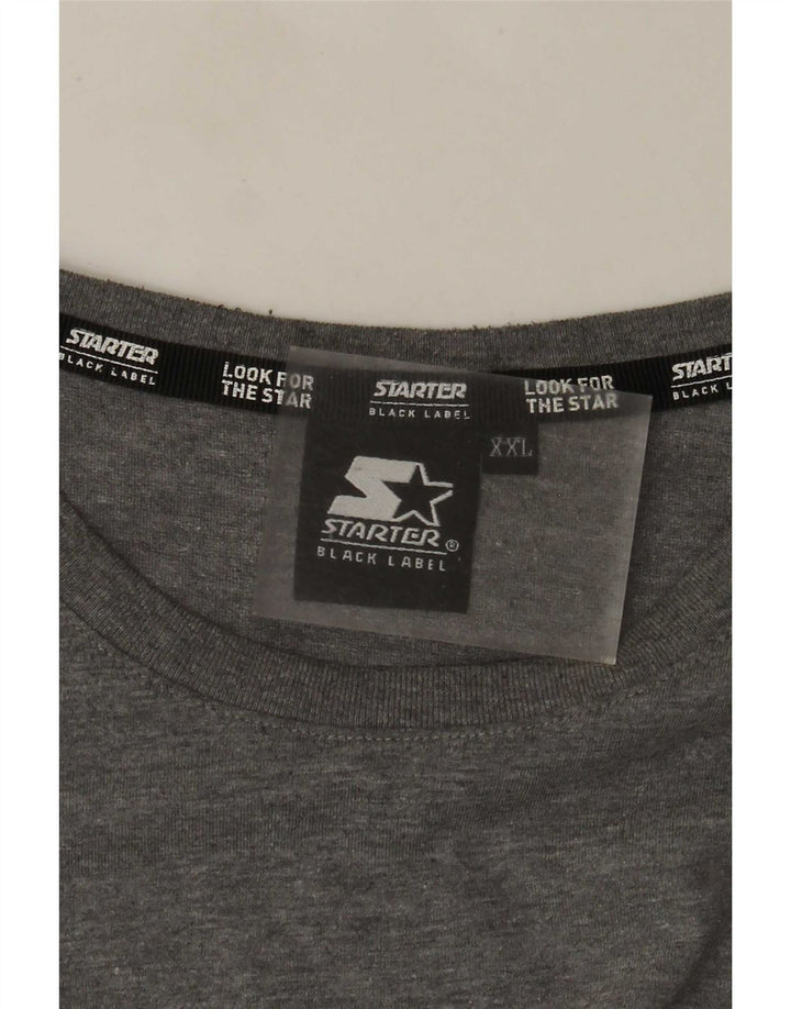 T-shirt a maniche lunghe da donna Starter UK 21 2XL Grigio