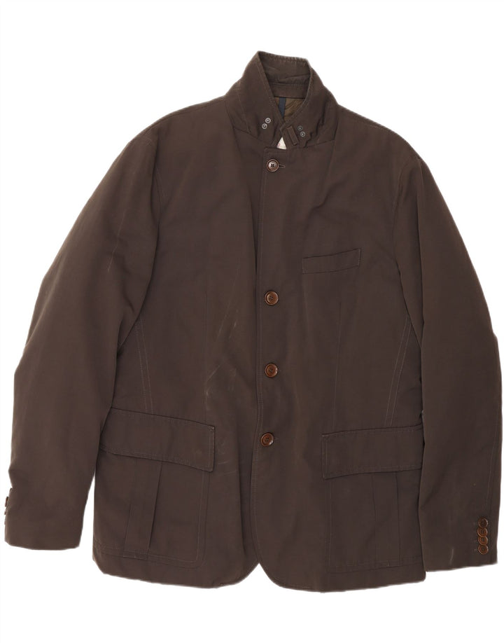 Moncler Uomo Giacca imbottita Utility 2XL Marrone Poliestere