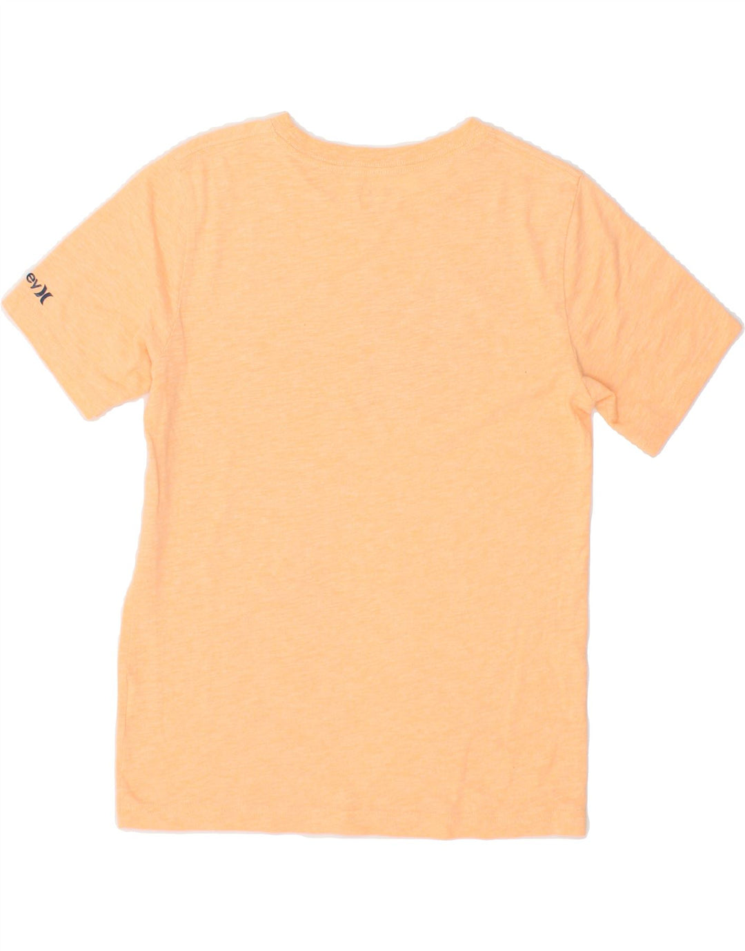 HURLEY Boys Graphic T-Shirt Top 12-13 Years Large  Orange Polyester Vintage Hurley and Second-Hand Hurley from Messina Hembry 