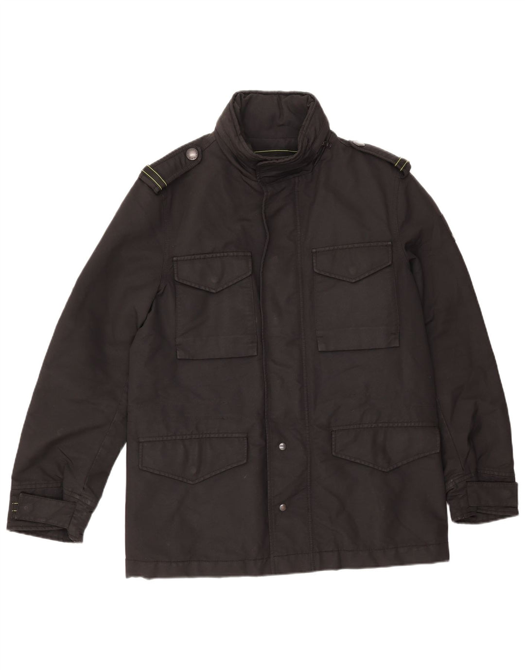 Giacca militare da uomo GAS UK 38 cotone nero medio