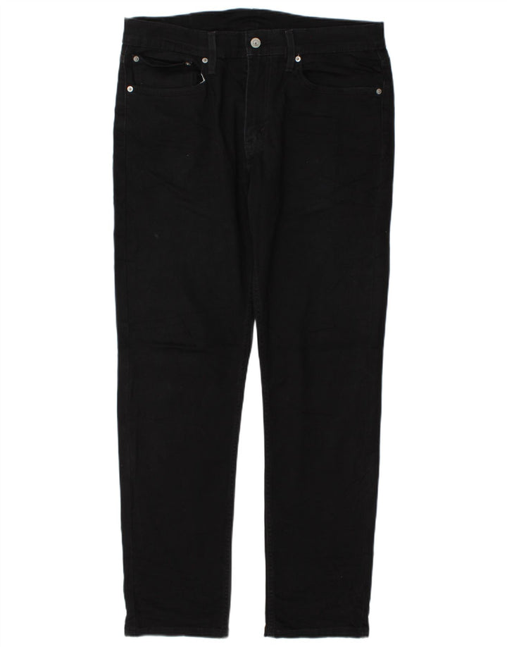 Jeans Levi's Uomo 511 Slim W34 L32 Cotone Nero
