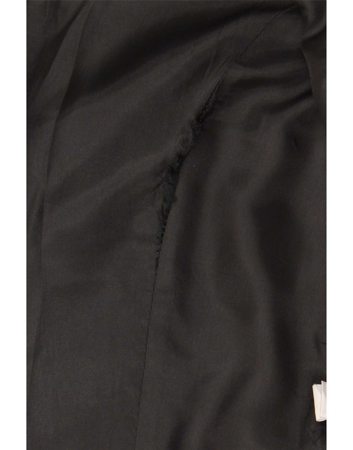 Giacca blazer da donna a 1 bottone Hobbs UK 10 piccola in lino nero