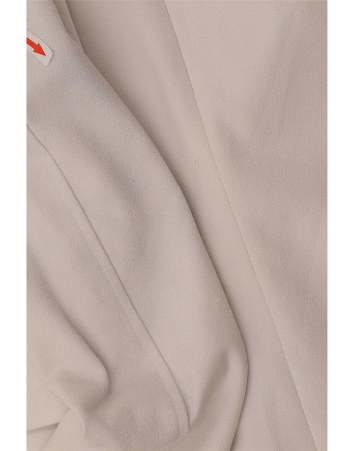 Giacca blazer doppiopetto da donna Zara UK 6 XS poliestere bianco
