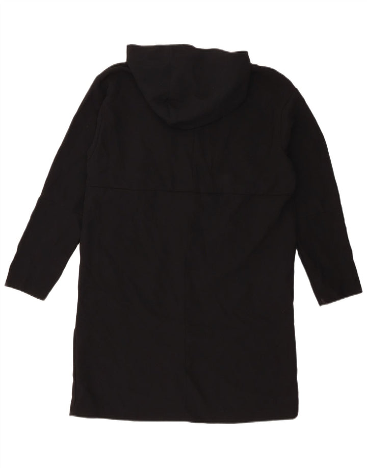 Abito con cappuccio pullover da donna Zara UK 10 piccolo poliestere nero