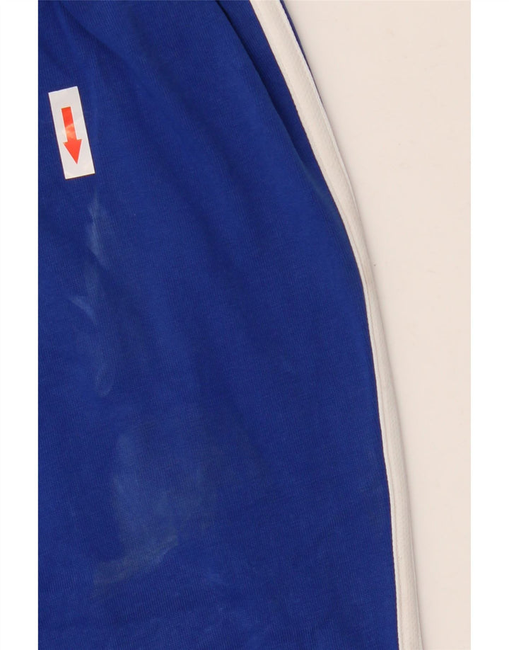 Pantaloni da tuta da uomo Adidas Large in cotone blu