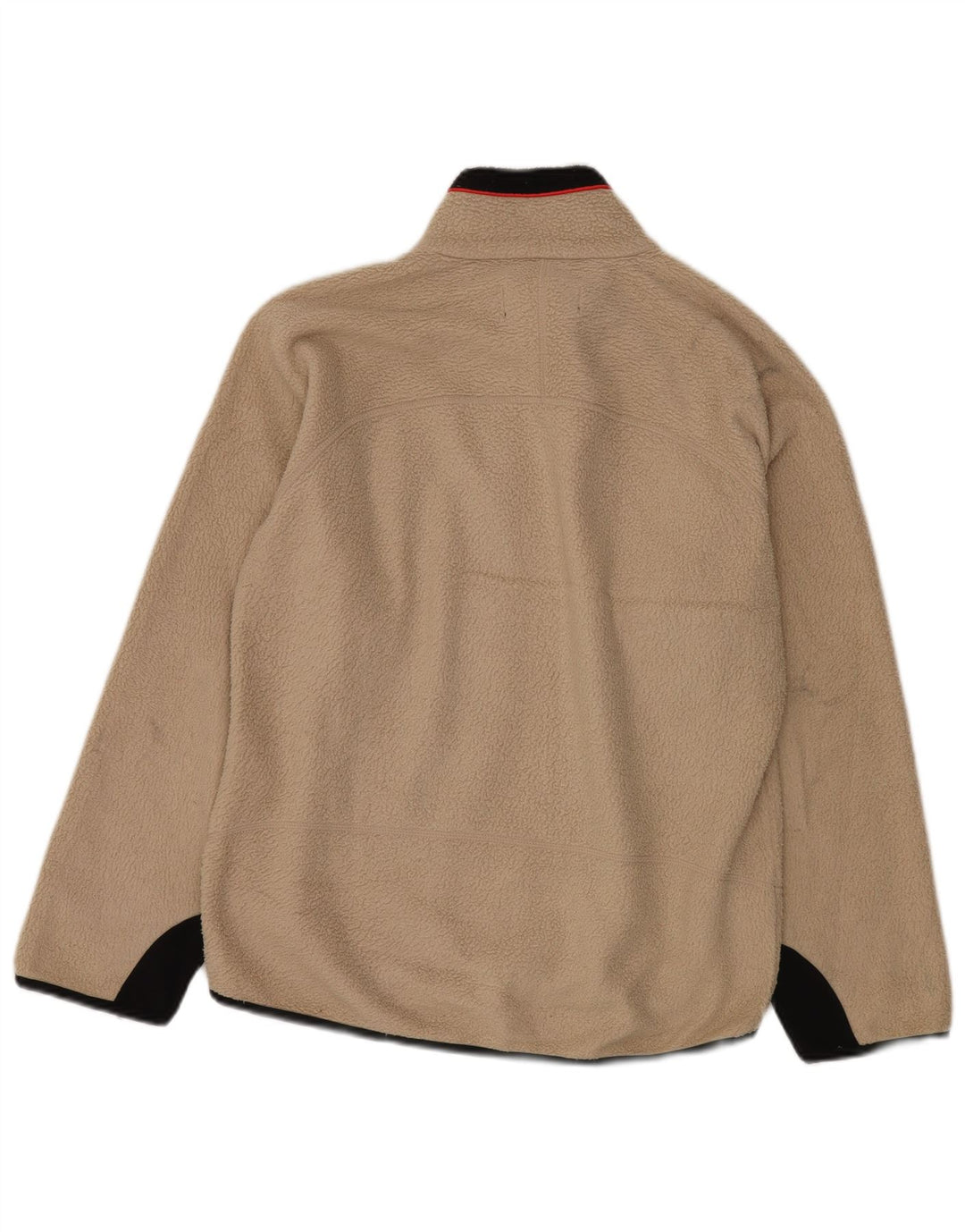 Giacca in pile da uomo FILA UK 36 Small Beige Colourblock Poliestere