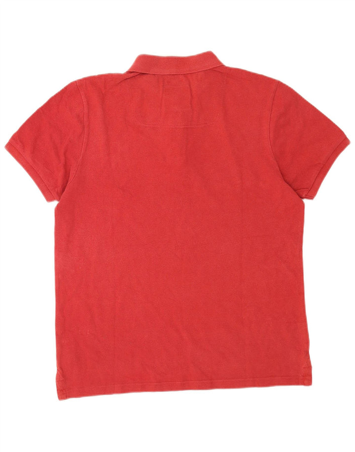 Polo da uomo Joules in cotone rosso medio