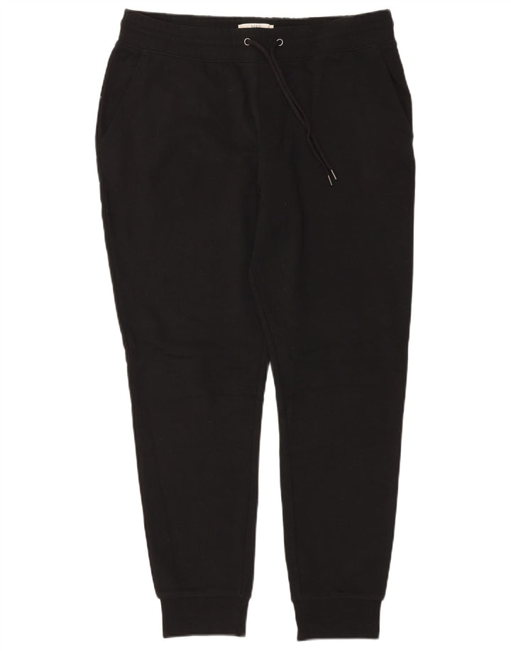 Pantaloni da tuta da uomo Marks & Spencer Joggers medio cotone nero