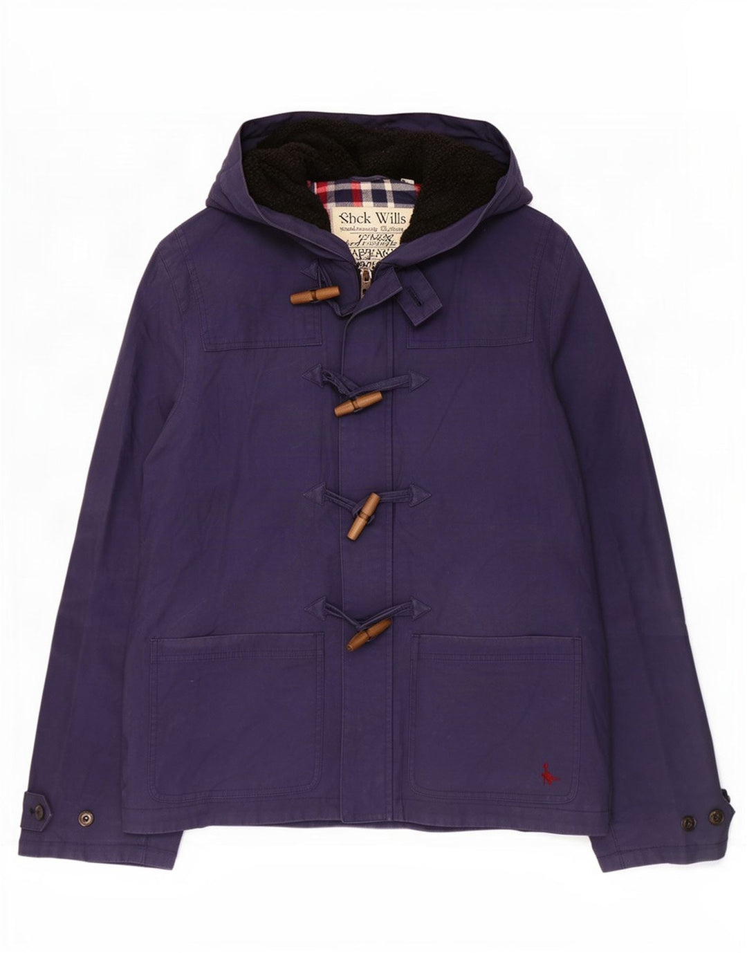 Montgomery con cappuccio da uomo Jack Wills UK 42 XL Blu Navy