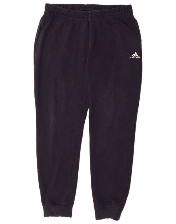 Pantaloni da tuta con grafica Adidas da donna Joggers UK 20/22 XL Blu navy