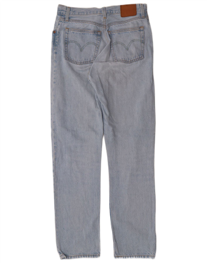 Jeans dritti da donna LEVI'S W28 L30 cotone blu