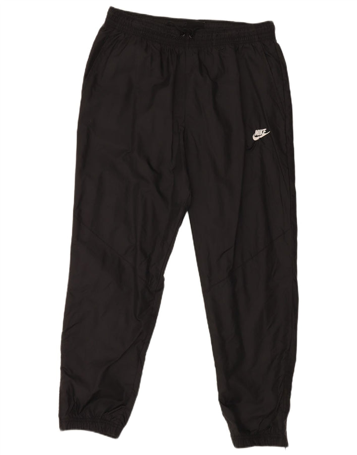 Pantaloni da tuta da uomo Nike Joggers grandi neri in poliestere