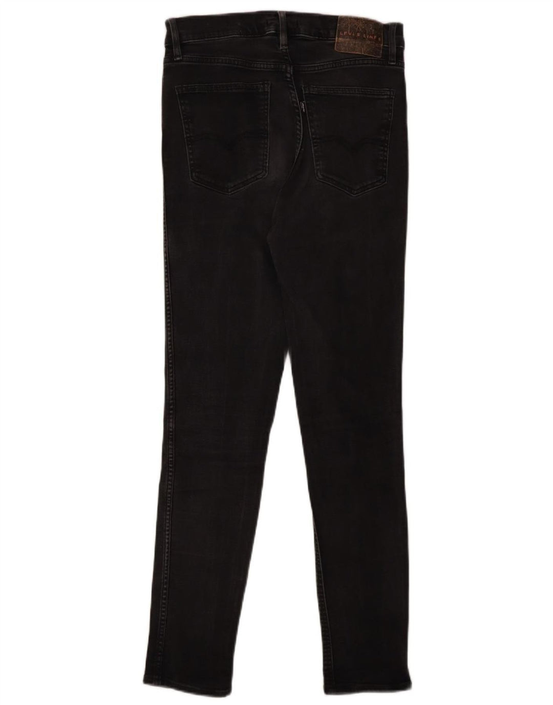 LEVI'S Womens Skinny Jeans W28 L30 Black Cotton