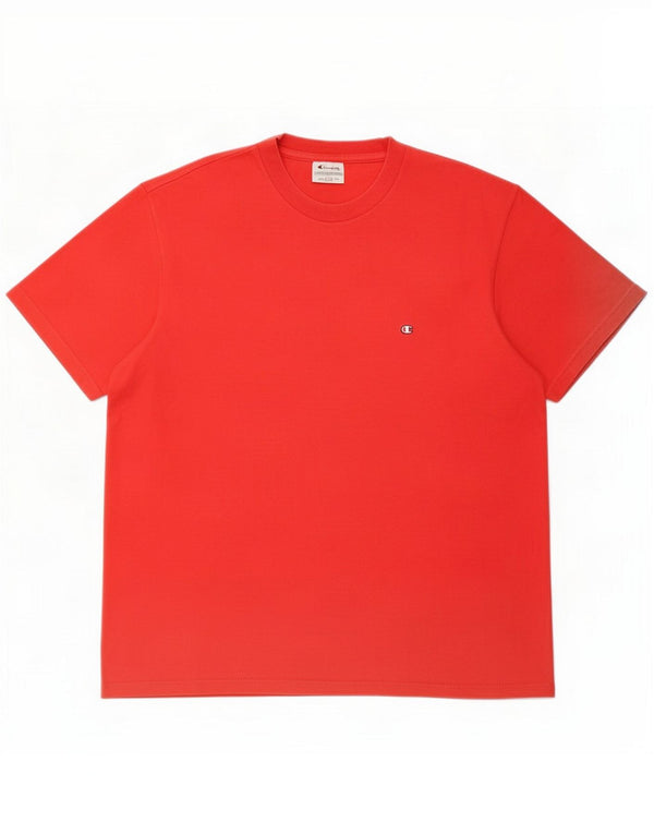 T-shirt da uomo Champion Top Large Rosso