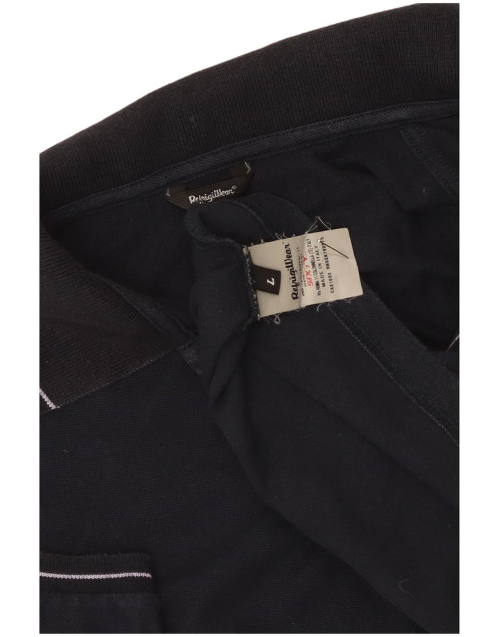 Polo da donna Refrigiwear UK 14 grande blu navy