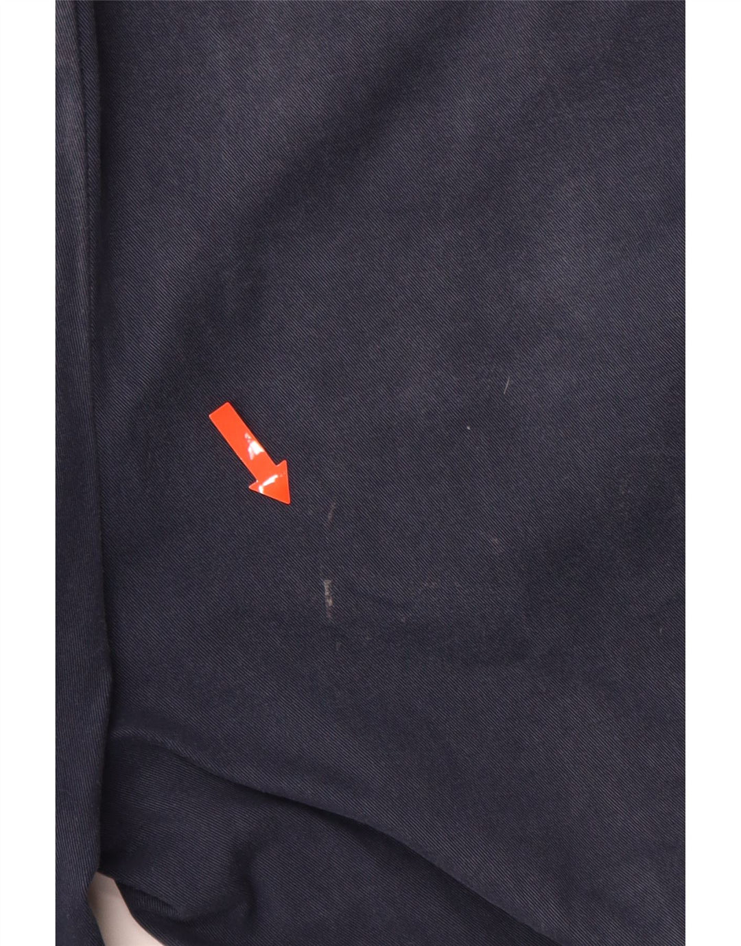 TOMMY HILFIGER Pantaloni chino slim da uomo W33 L34 cotone blu navy