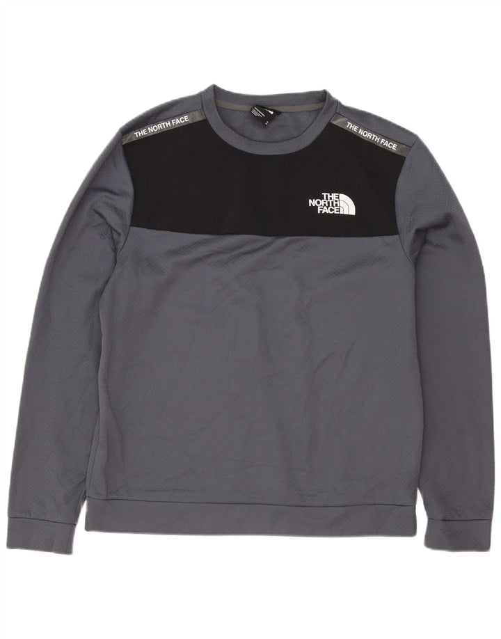 Tuta intera da uomo The North Face Graphic Block grigio medio