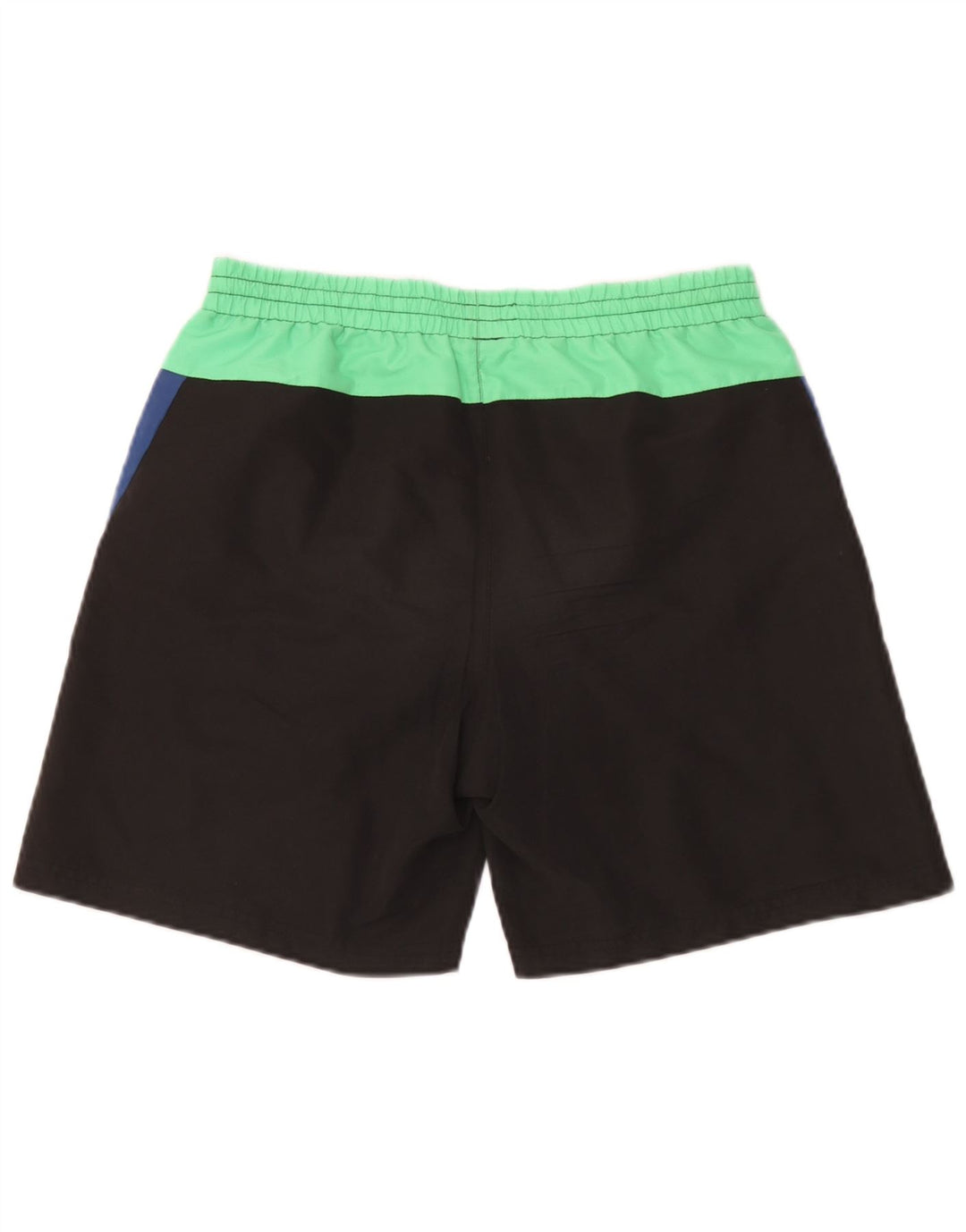 Pantaloncini da bagno da uomo Kappa, colore nero medio, in poliestere color block