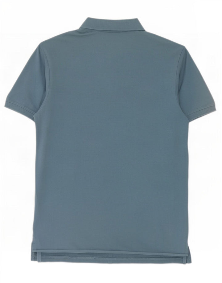 Polo da uomo Lyle & Scott grande in cotone blu