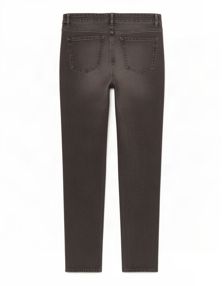 Marks & Spencer Donna The Magic Slim Jeans UK 14 Medio W30 L28 Grigio