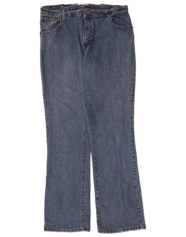 Jeans Levi's 550 Bootcut a vita alta da donna US 14 XL W34 L31 Blu