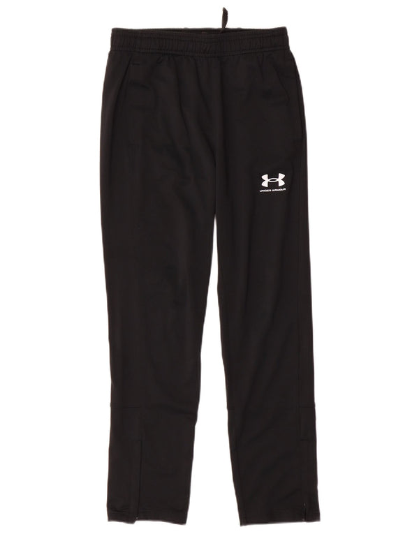Pantaloni della tuta da ragazzo Under Armour 9-10 anni poliestere nero medio