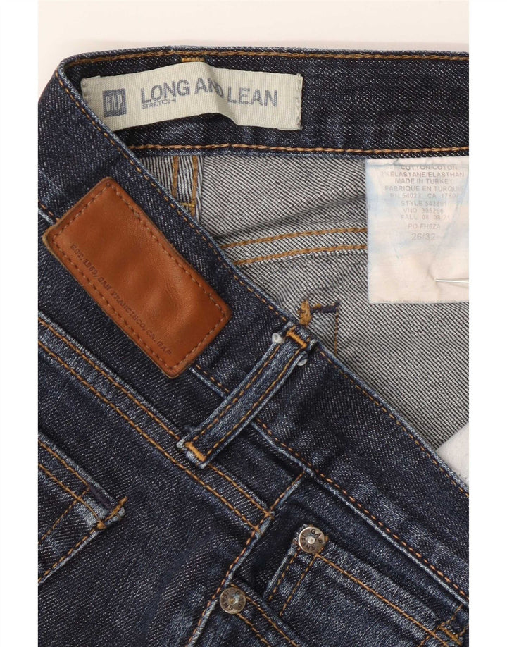 Jeans Gap lunghi da donna Bootcut W26 L32 cotone blu navy