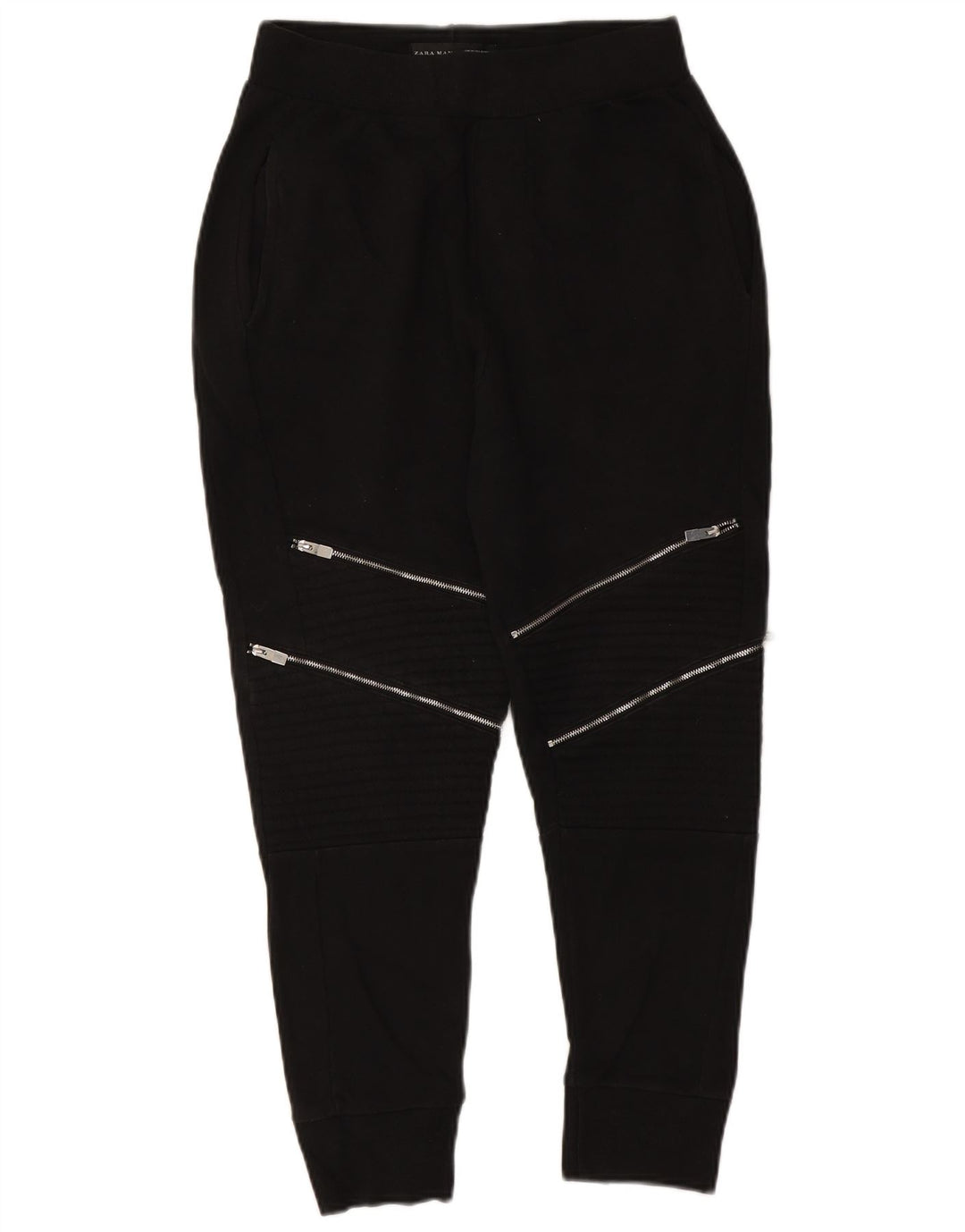 Pantaloni da tuta da uomo Zara Joggers medio poliestere nero