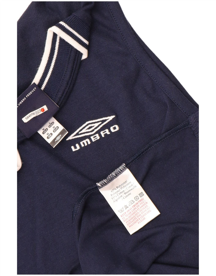 Canotta da uomo Umbro in poliestere medio blu navy