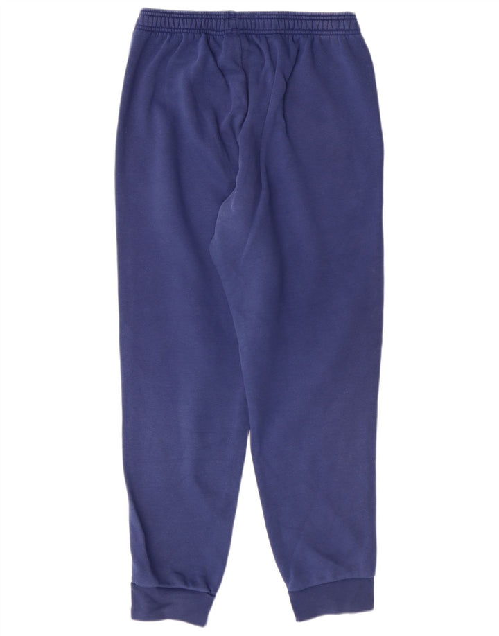 ADIDAS Mens Tracksuit Trousers Joggers Medium  Navy Blue Cotton