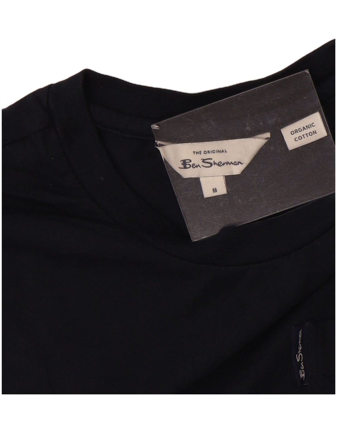 T-shirt da uomo BEN SHERMAN Top in cotone blu navy medio