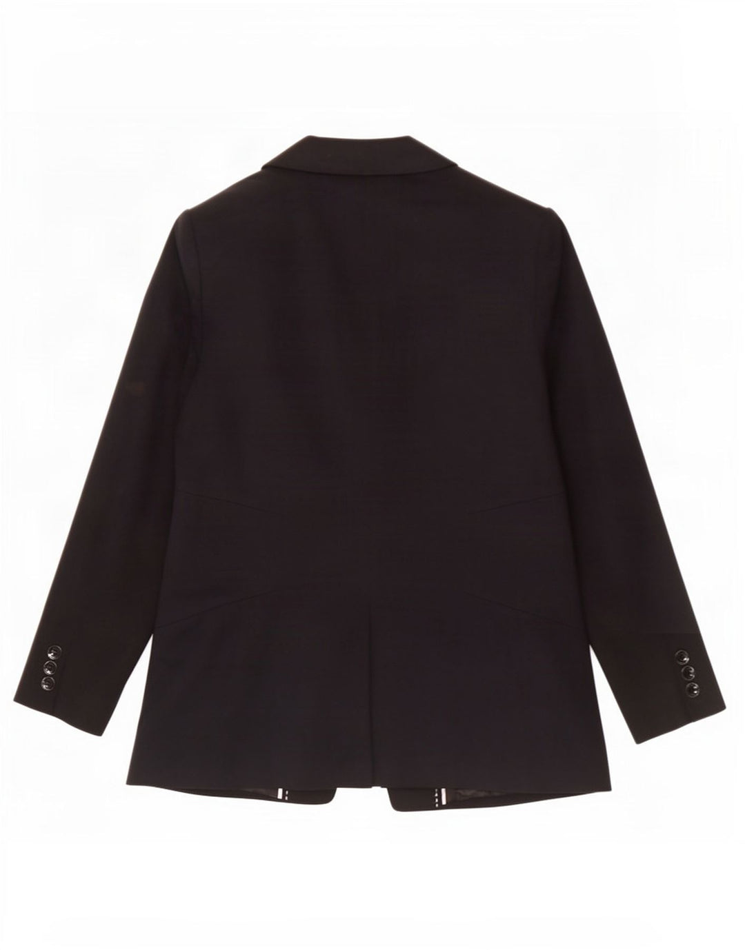 Giacca blazer a 1 bottone da donna Marks & Spencer UK 18 XL poliestere nero