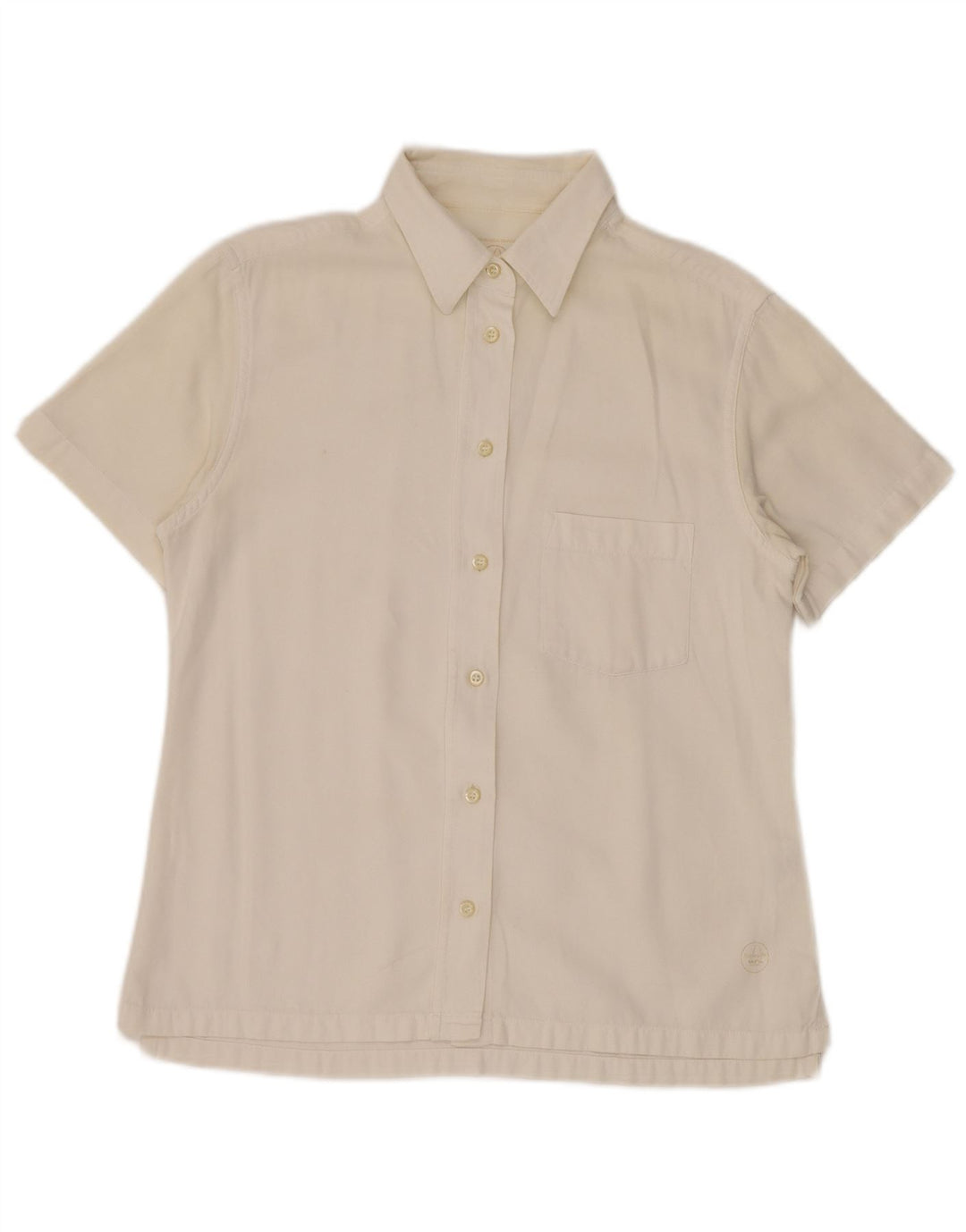 MURPHY & NYE Camicia a maniche corte da donna Marine Heritage UK 14 Medium White