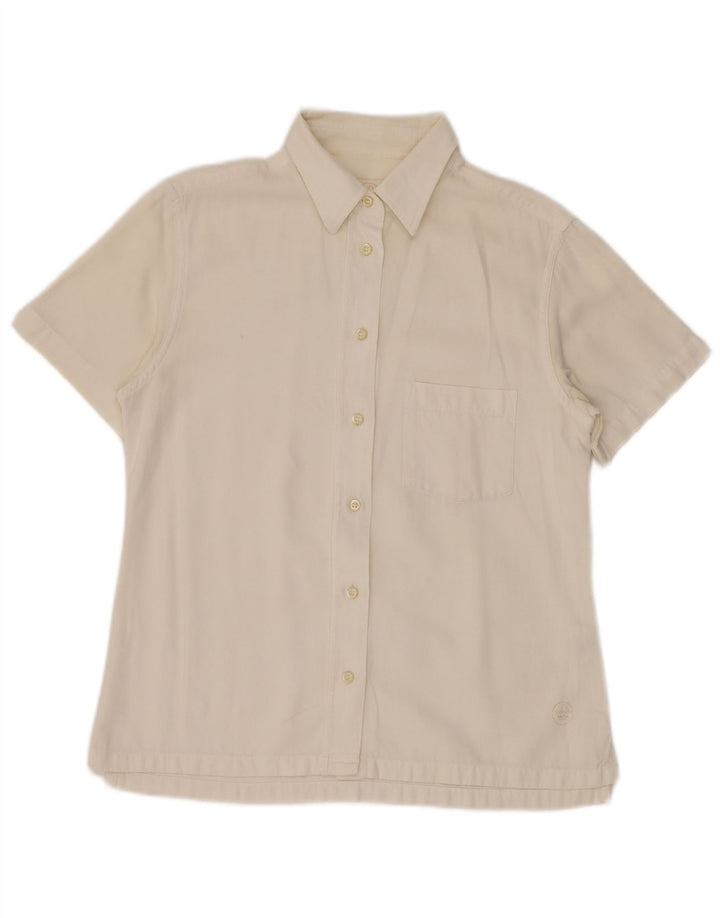 MURPHY & NYE Camicia a maniche corte da donna Marine Heritage UK 14 Medium White