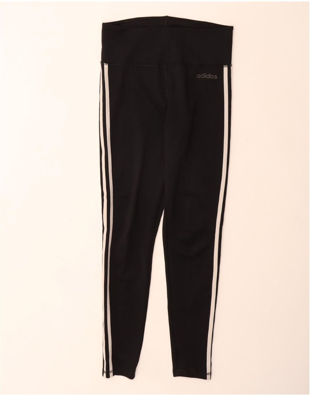 Leggings ADIDAS Aeroready da donna UK 12/14 Poliestere nero medio