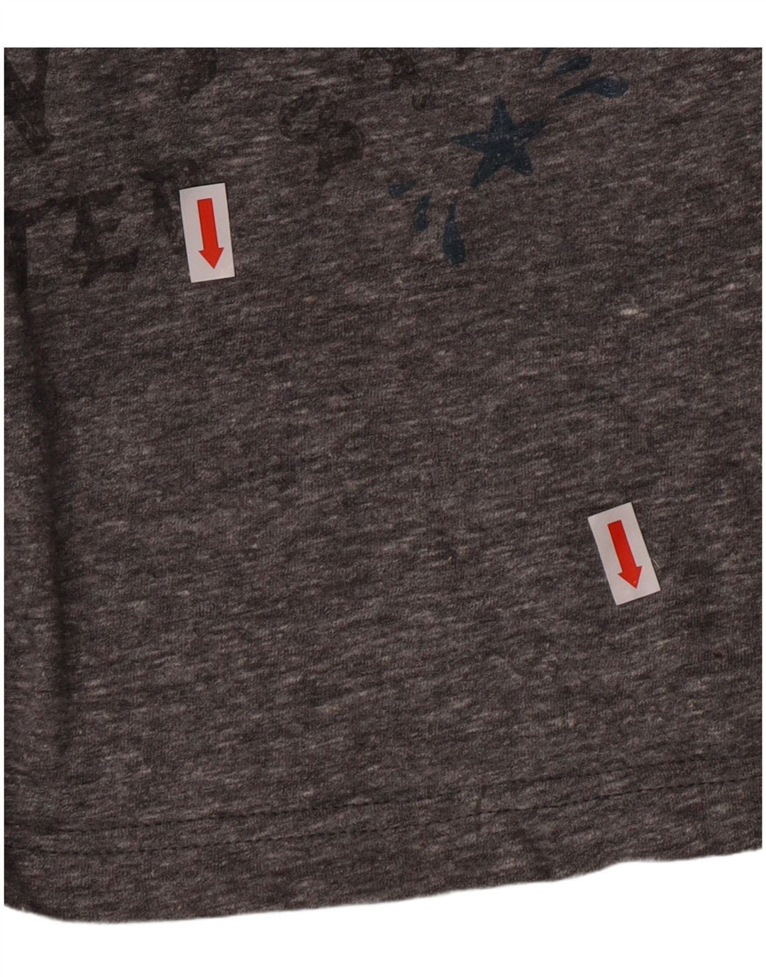 T-shirt grafica Hurley da uomo con vestibilità regolare, grigio medio