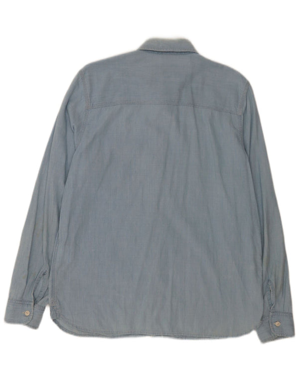 Camicia Carhartt da uomo vestibilità regolare in cotone blu medio