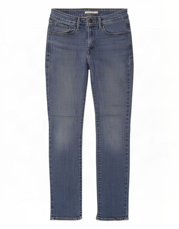Jeans skinny Levi's da donna a vita media US 6 medi W28 L28 cotone blu