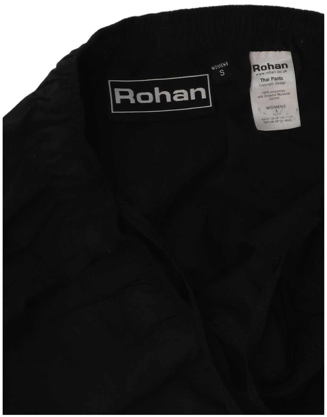 Pantaloni da tuta da trekking da donna Rohan UK 8 Small Poliestere blu navy
